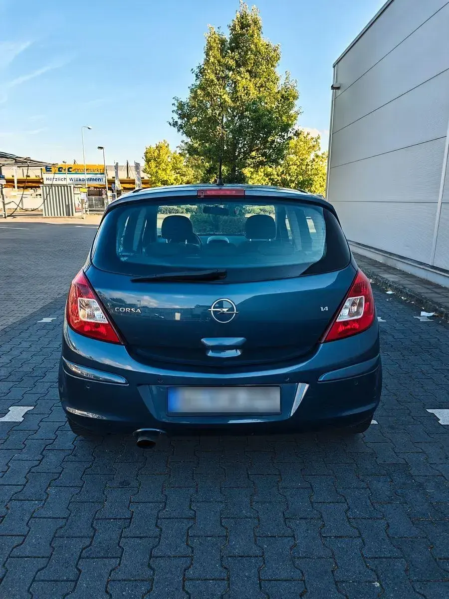 Gebraucht Opel Corsa Edition 90 PS (66 kW) 2007 Blau Kleinwagen