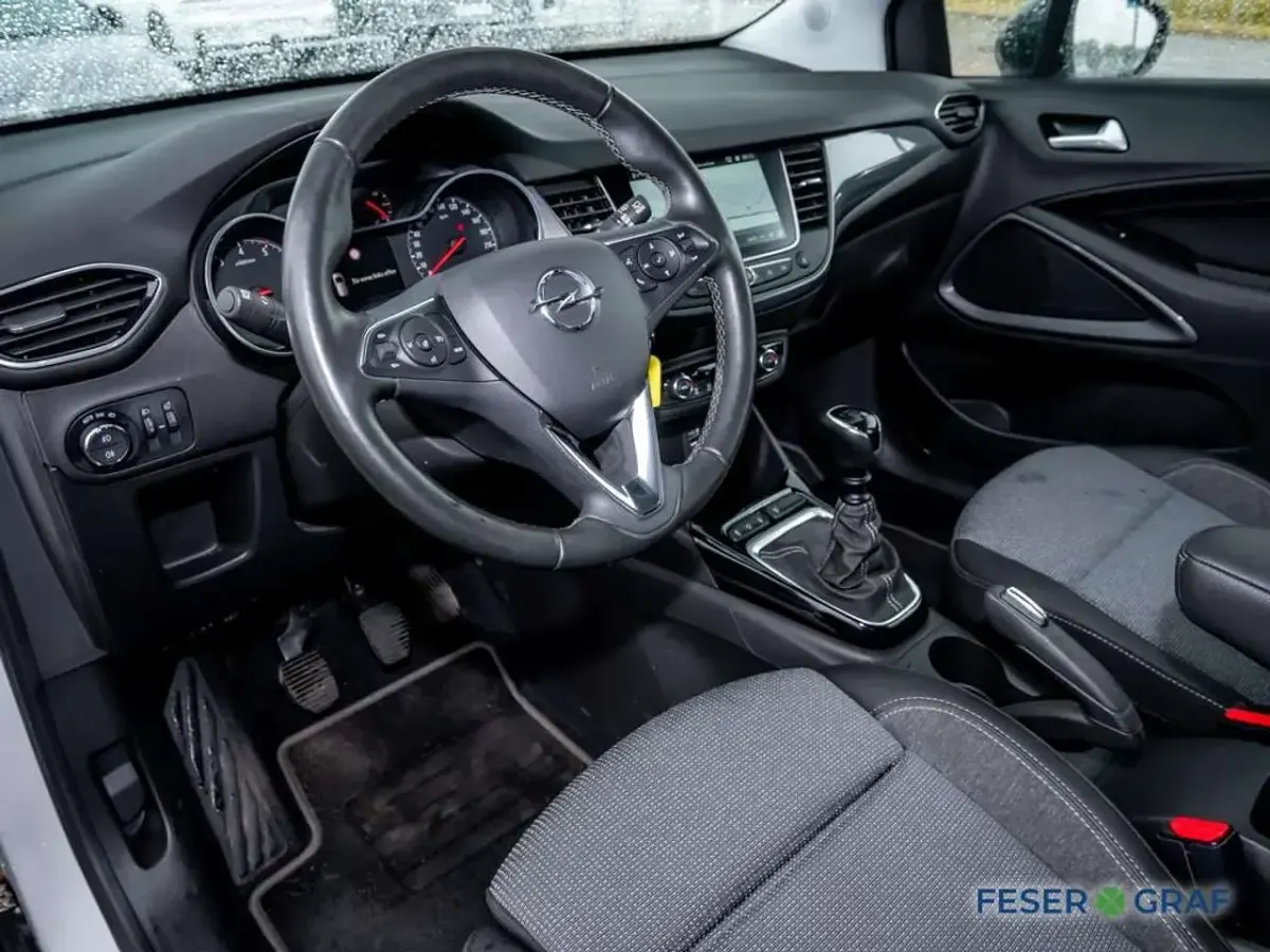 Gebraucht Opel Crossland X Elegance 110 PS (80 kW) 2022 Weiß SUV