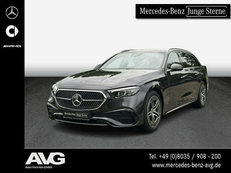 Grau Gebraucht 2024 Mercedes E300 AMG Limousine | 56.800 € (Fairer Preis) - Bild 1/4