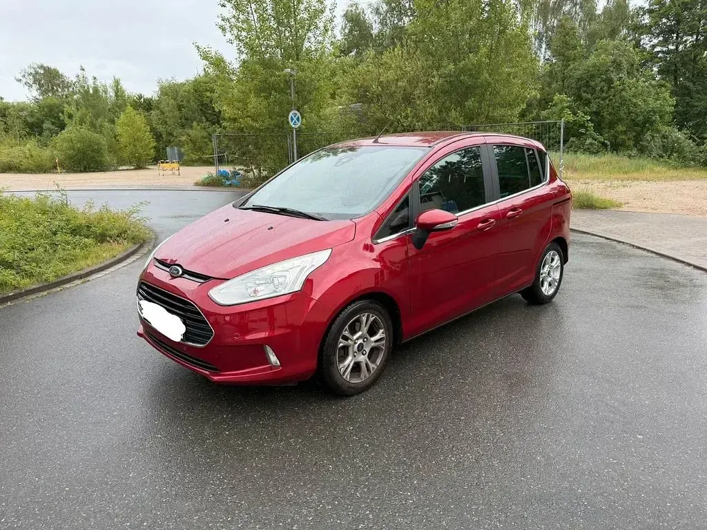 Gebraucht Ford B-MAX Titanium 101 PS (74 kW) 2016 Rot Van / Kleinbus