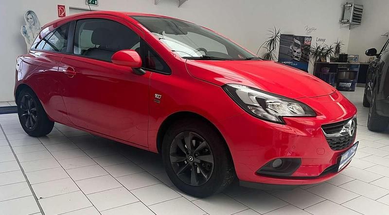 Gebraucht Opel Corsa 90 PS (66 kW) 2019 Lava rot Kleinwagen