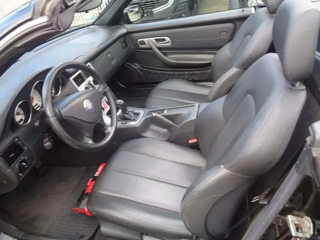 Gebraucht Mercedes SLK200 Edition 163 PS (119 kW) 2002 Schwarz Cabrio