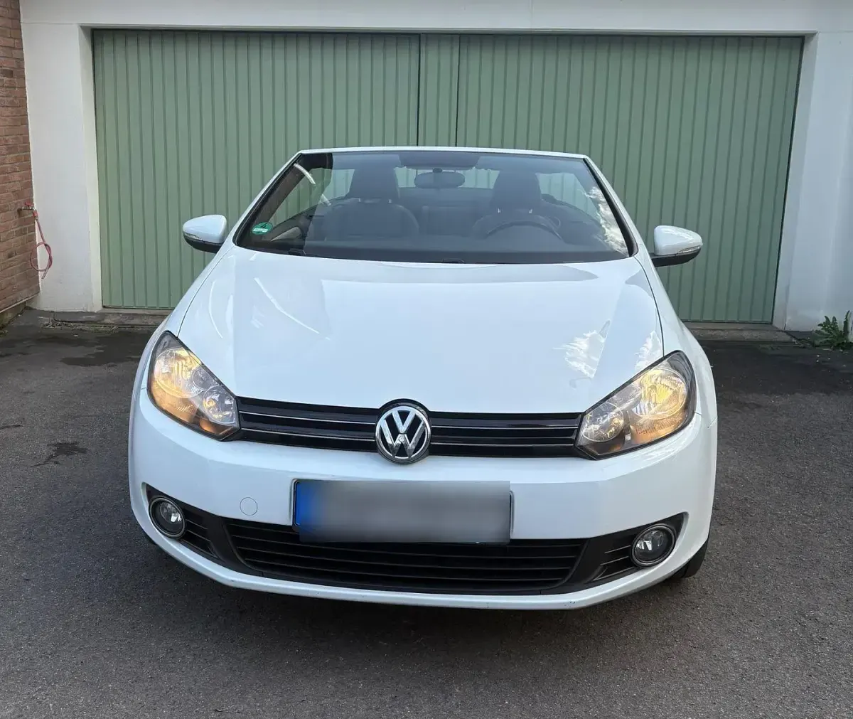 Gebraucht VW Golf Cabriolet 122 PS (89 kW) 2013 Weiß Cabrio