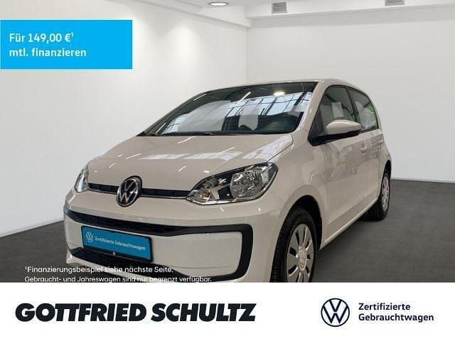 Weiß Gebraucht 2022 VW up! move up! Kleinwagen | 12.950 € (Fairer Preis) - Bild 1/3