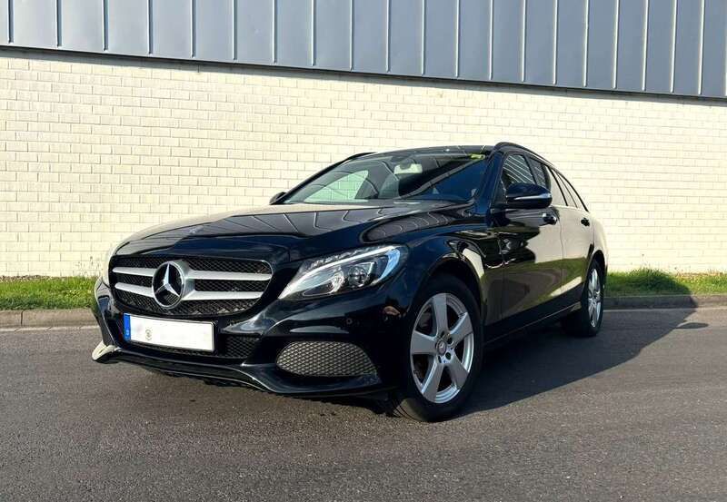 Schwarz Gebraucht 2014 Mercedes C200 Kombi | 10.990 € (Fairer Preis) - Bild 1/4