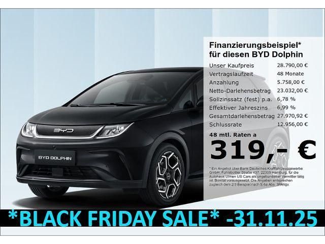 Schwarz Neu 2025 BYD Dolphin Comfort Kleinwagen | 28.790 € (Fairer Preis) - Bild 1/4