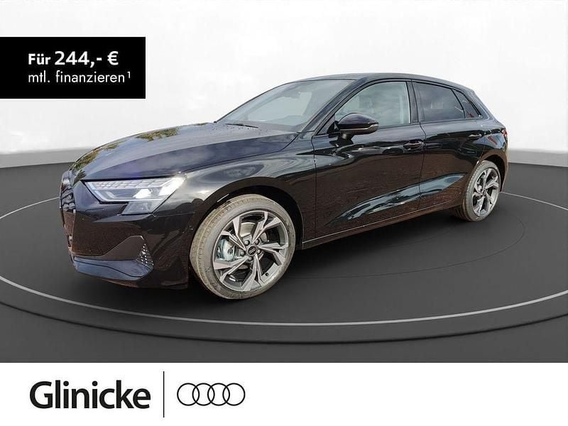 Schwarz Gebraucht 2025 Audi A3 Sportback Advanced Plus Limousine | 35.585 € (Fairer Preis) - Bild 1/3