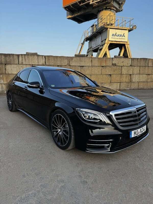 Schwarz Gebraucht 2017 Mercedes S400 AMG line Limousine | 49.999 € (Fairer Preis) - Bild 1/4