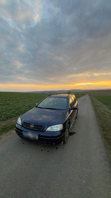 Gebraucht Opel Astra 75 PS (55 kW) 2000 Blau Kombi