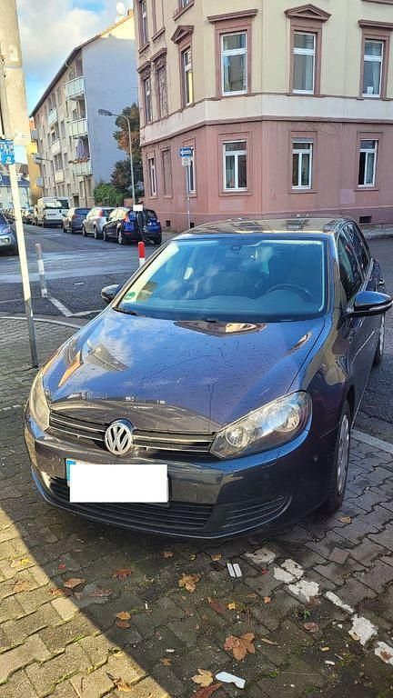 Blau Gebraucht 2008 VW Golf VI Comfortline Limousine | 4.000 € (Fairer Preis) - Bild 1/4