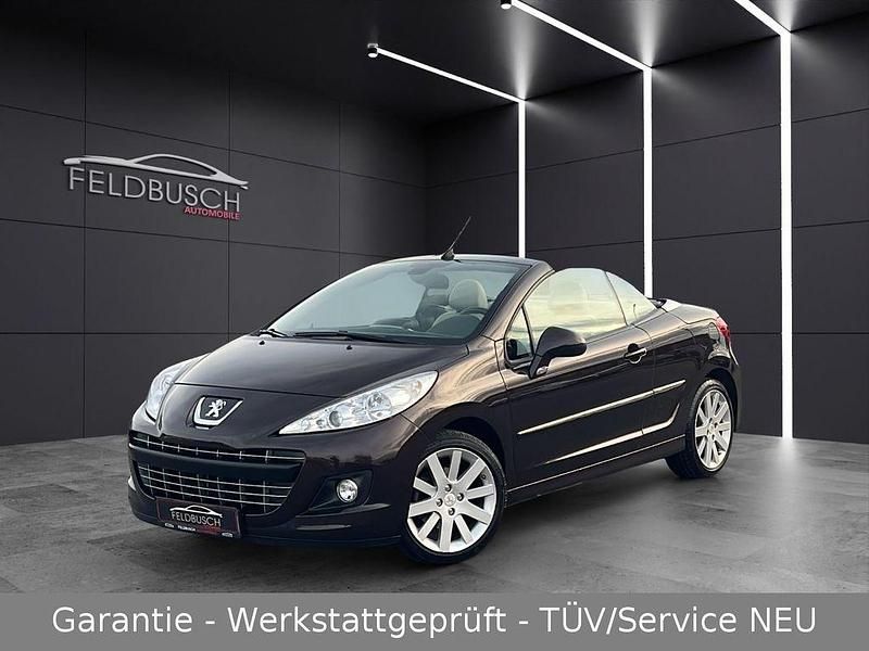 Braun Gebraucht 2013 Peugeot 207 CC Allure Cabrio | 7.980 € (Teuer) - Bild 1/4