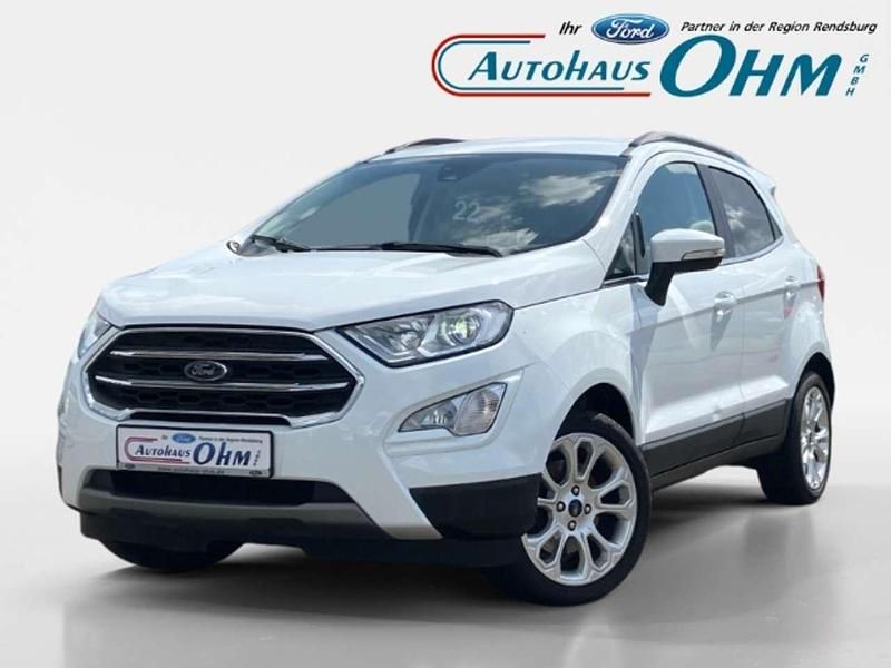 Weiß Gebraucht 2022 Ford Ecosport Titanium SUV | 16.490 € (Fairer Preis) - Bild 1/3