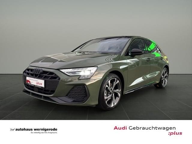 Distriktgrün metallic Gebraucht 2025 Audi A3 S-Line | 37.840 € (Guter Preis) - Bild 1/4