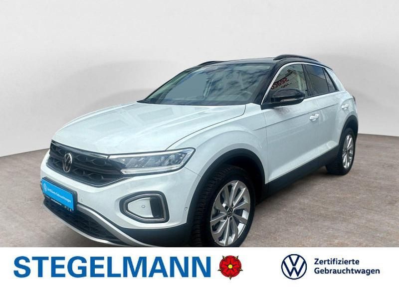 Pure white Gebraucht 2024 VW T-Roc Life SUV | 30.790 € (Fairer Preis) - Bild 1/4