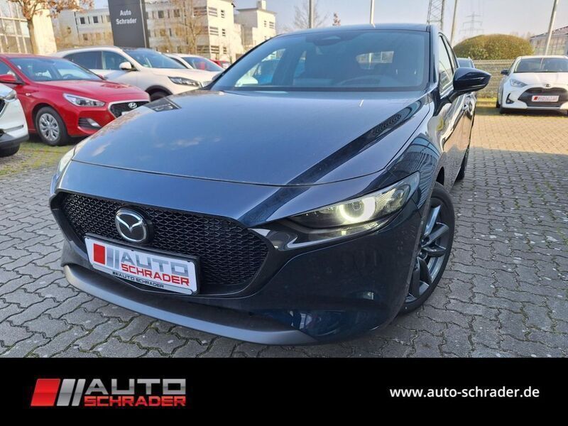 Schwarz Neu 2025 Mazda 3 Exclusive-Line Limousine | 29.950 € (Fairer Preis) - Bild 1/3