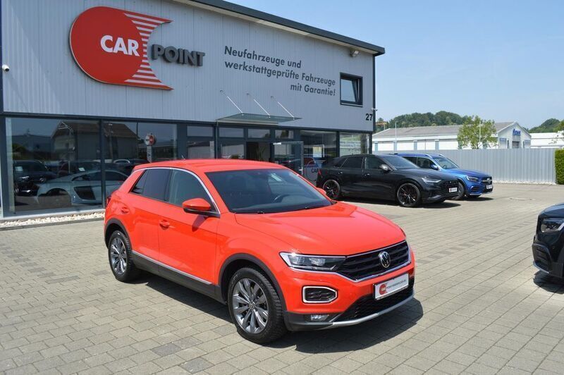 Flashrot Gebraucht 2021 VW T-Roc Sportline SUV | 20.990 € (Fairer Preis) - Bild 1/4