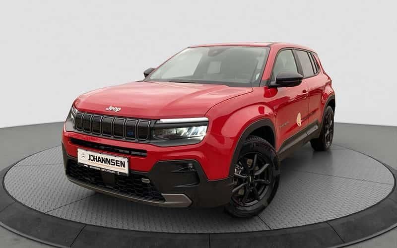 Rot Gebraucht 2024 Jeep Avenger EV Longitude Plus SUV | 27.990 € (Fairer Preis) - Bild 1/4