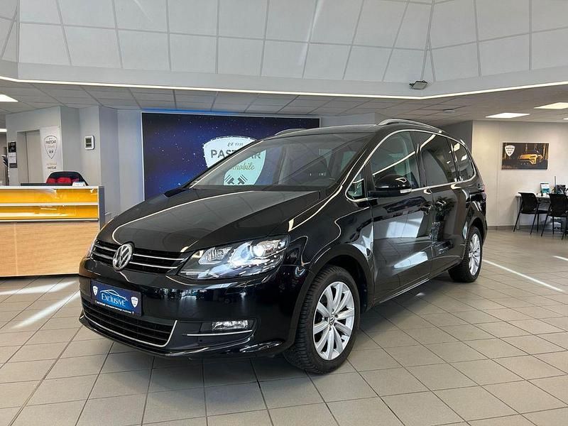 Gebraucht VW Sharan Highline 184 PS (135 kW) 2018 Schwarz Van / Kleinbus