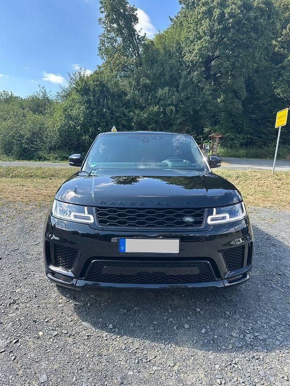 Schwarz Gebraucht 2021 Land Rover Range Rover Sport SUV | 53.450 € (Superpreis) - Bild 1/4