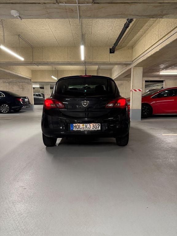 Gebraucht Opel Corsa Edition 69 PS (50 kW) 2016 Schwarz Kleinwagen
