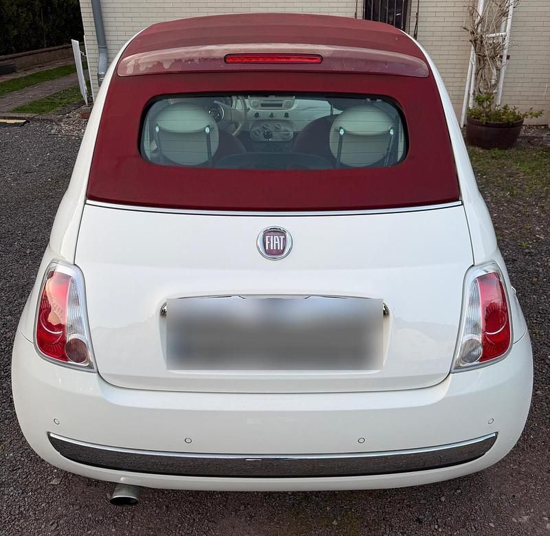 Gebraucht Fiat 500C Lounge 69 PS (50 kW) 2012 Weiß Cabrio