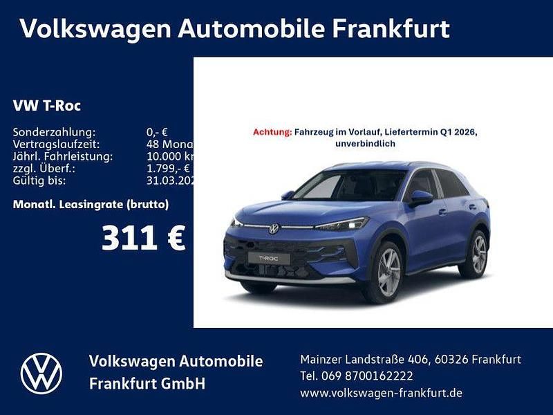 Neu VW T-Roc Style 116 PS (85 kW) 2026 SUV