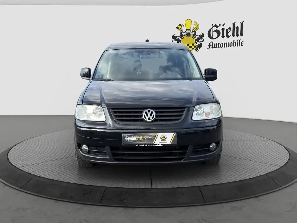 Gebraucht VW Caddy Team 140 PS (102 kW) 2010 Schwarz Van / Kleinbus