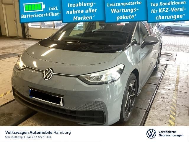 Gebraucht VW ID.3 Pure 110 kW (150 PS) 2021 C2 mondsteingrau Kleinwagen
