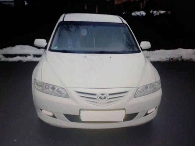 Używany Mazda 6 Inclusive 163 KM (119 kW) 2003 Biały Sedan/Limuzyna