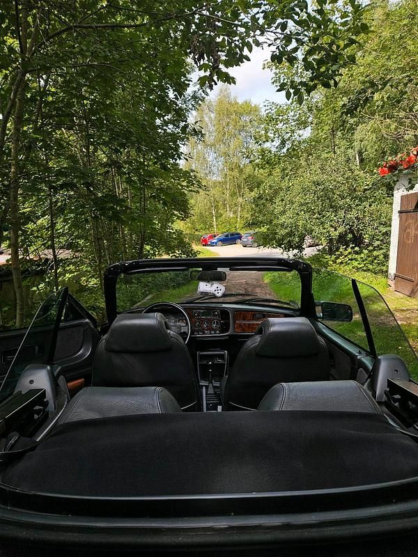 Gebraucht Saab 900 Cabriolet 126 PS (92 kW) 1990 Schwarz Cabrio