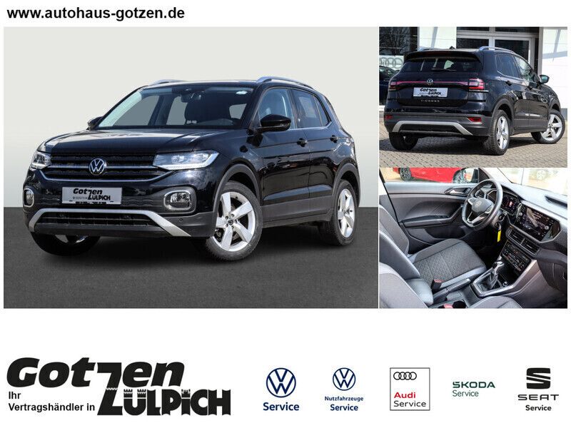 Schwarz Gebraucht 2022 VW T-Cross IQ Drive SUV | 21.790 € (Fairer Preis) - Bild 1/4