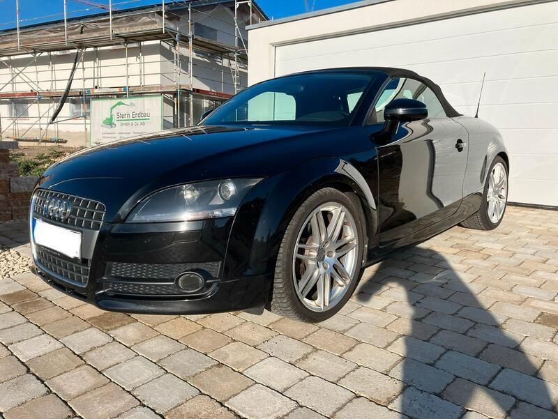 Schwarz Gebraucht 2009 Audi TT Roadster S-Line Cabrio | 10.500 € (Guter Preis) - Bild 1/4
