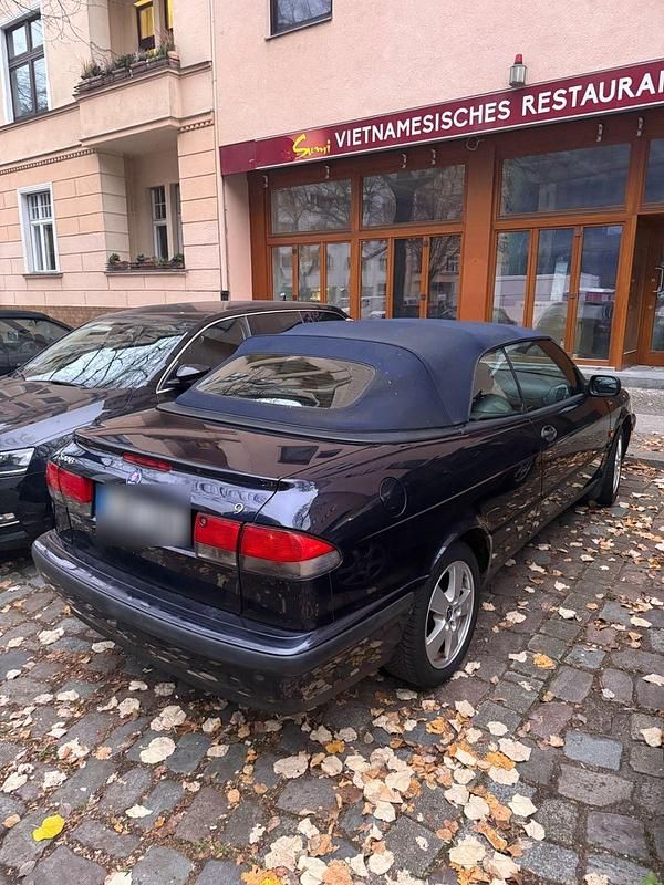 Occasion Saab 9-3 Cabriolet 131 ch (96 kW) 1999 Bleue Cabriolet