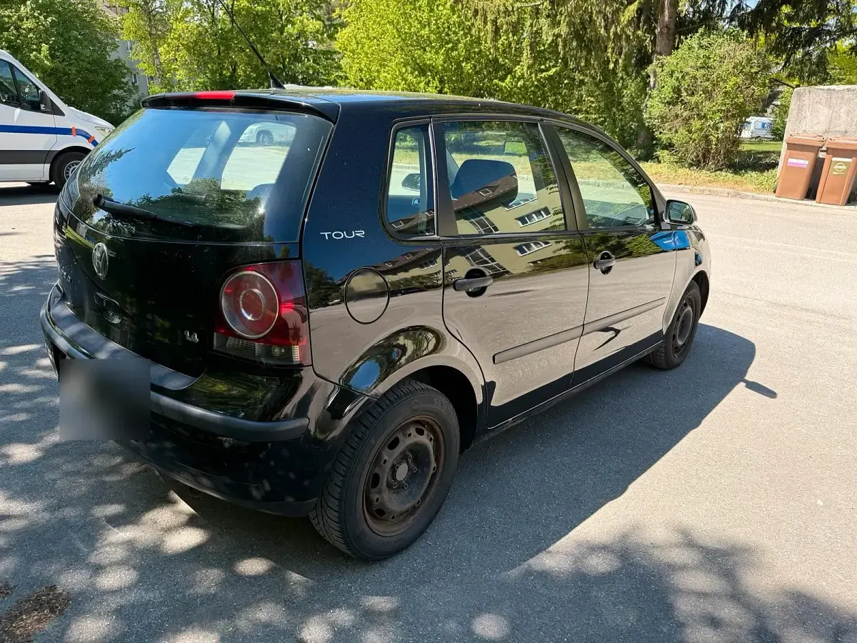 Gebraucht VW Polo Edition 80 PS (58 kW) 2007 Schwarz Kleinwagen