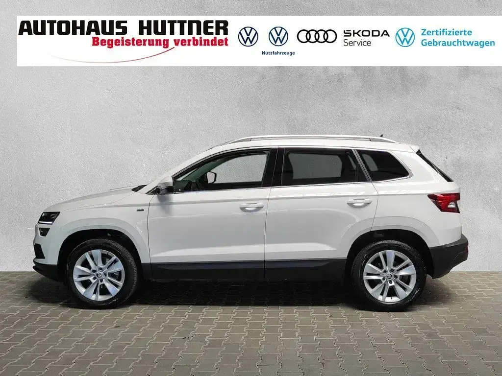 Gebraucht Skoda Karoq Ambition 150 PS (110 kW) 2021 Candyweiß SUV