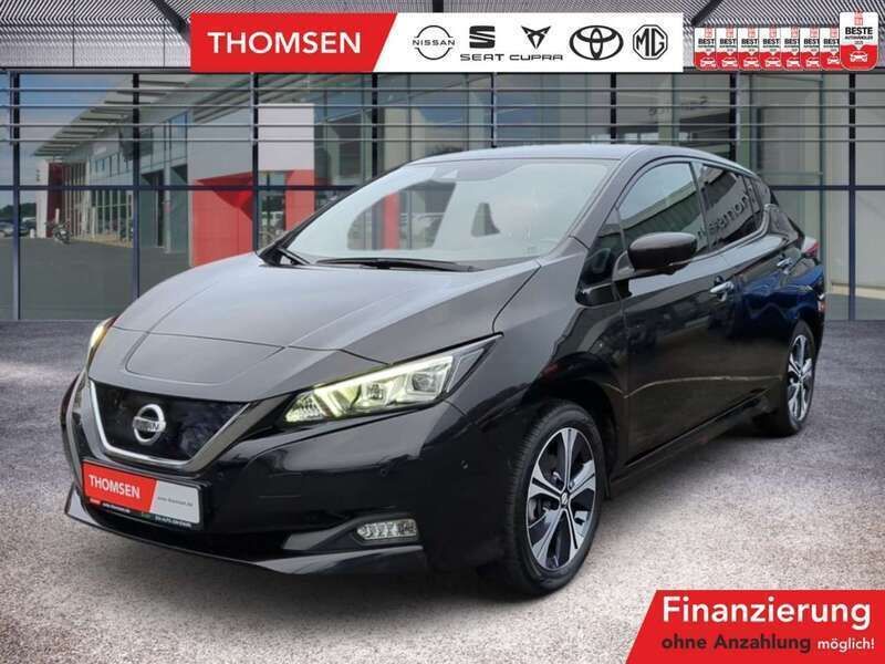 Black (m) Gebraucht 2021 Nissan Leaf Tekna Kleinwagen | 17.485 € (Guter Preis) - Bild 1/4