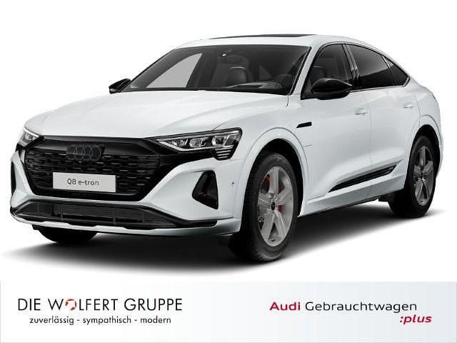 Weiß Gebraucht 2024 Audi Q8 Sportback e-tron Advanced Plus SUV | 62.830 € (Superpreis) - Bild 1/4