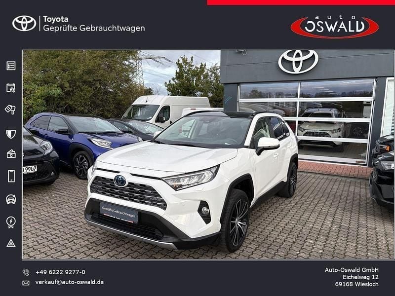 Gebraucht Toyota RAV4 Hybrid Club 218 PS (160 kW) 2019 Weiß SUV
