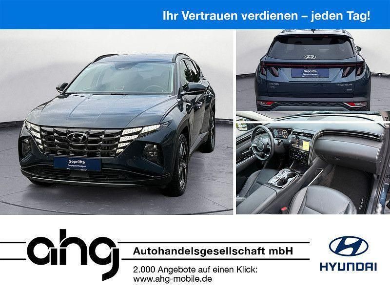 Blau Gebraucht 2023 Hyundai Tucson Prime SUV | 30.930 € (Fairer Preis) - Bild 1/4