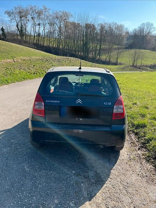 Gebraucht Citroën C2 73 PS (53 kW) 2005 Schwarz Kleinwagen