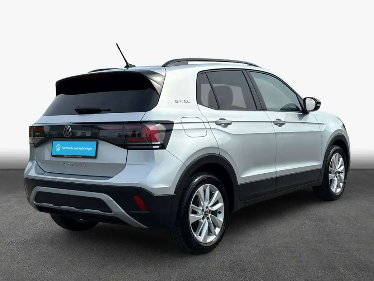 Gebraucht VW T-Cross Goal 95 PS (69 kW) 2025 Reflexsilber metallic SUV