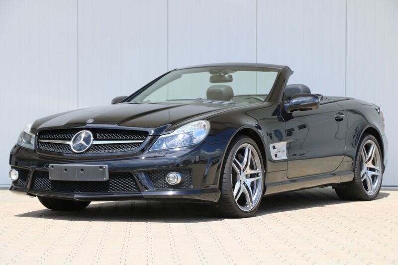 Schwarz Gebraucht 2008 Mercedes SL63 AMG AMG Cabrio | 69.963 € - Bild 1/4
