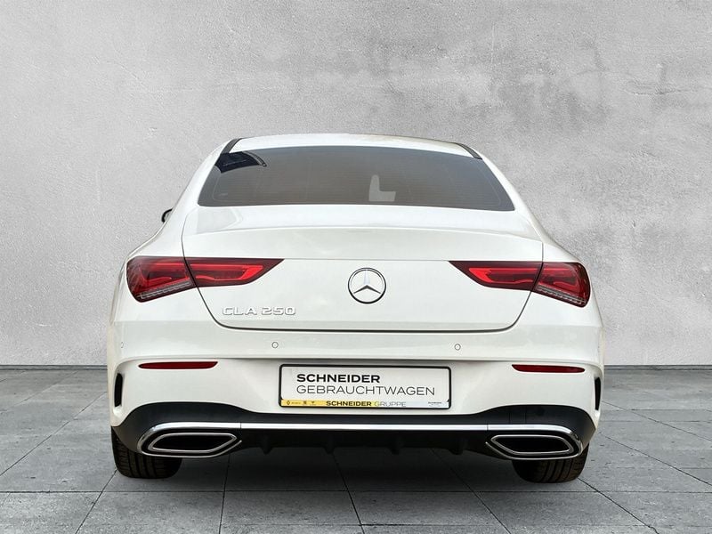Gebraucht Mercedes CLA250 AMG line 224 PS (164 kW) 2020 Polarweiss  unilack Coupé