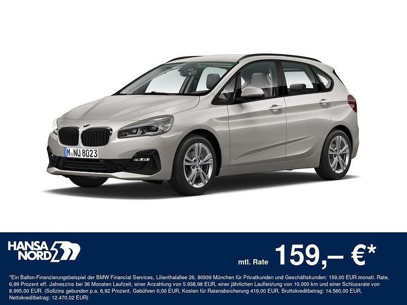 Gebraucht BMW 218 Active Tourer Advantage 136 PS (100 kW) 2021 Silber Van / Kleinbus