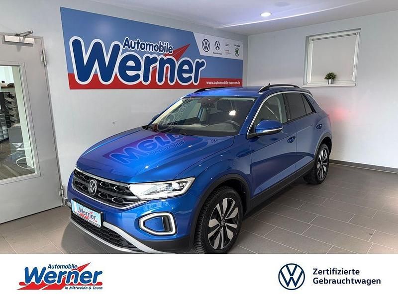 Blau Gebraucht 2024 VW T-Roc Move SUV | 26.380 € (Fairer Preis) - Bild 1/4