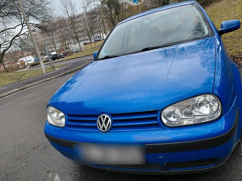 Gebraucht VW Golf IV 2000 Blau Kleinwagen