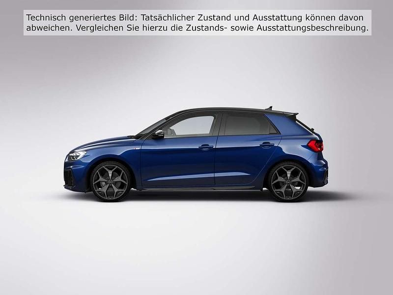 Neu Audi A1 S-Line 116 PS (85 kW) 2025 Navarrablau metallic Limousine