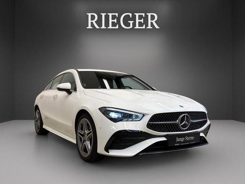 Gebraucht Mercedes CLA200 150 PS (110 kW) 2024 Unilack polarweiß Kombi