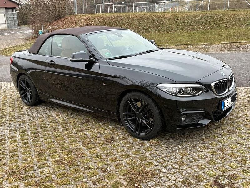Schwarz Gebraucht 2017 BMW 230 M Sport Cabrio | 23.490 € (Fairer Preis) - Bild 1/4