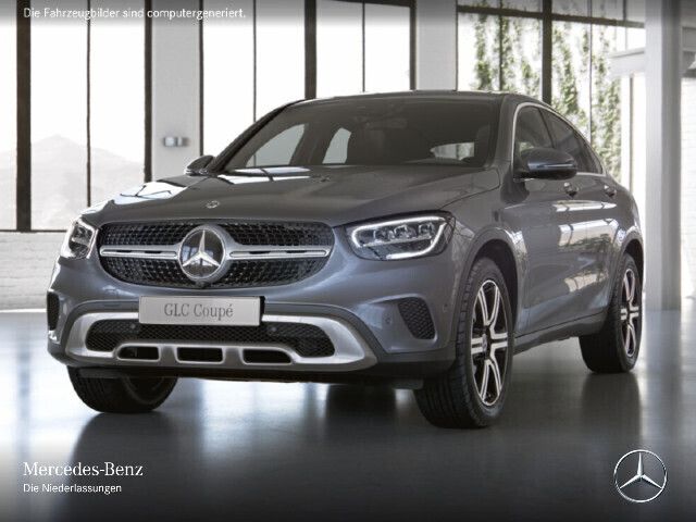 Grau Gebraucht 2021 Mercedes GLC300 Coupé | 42.890 € (Fairer Preis) - Bild 1/4